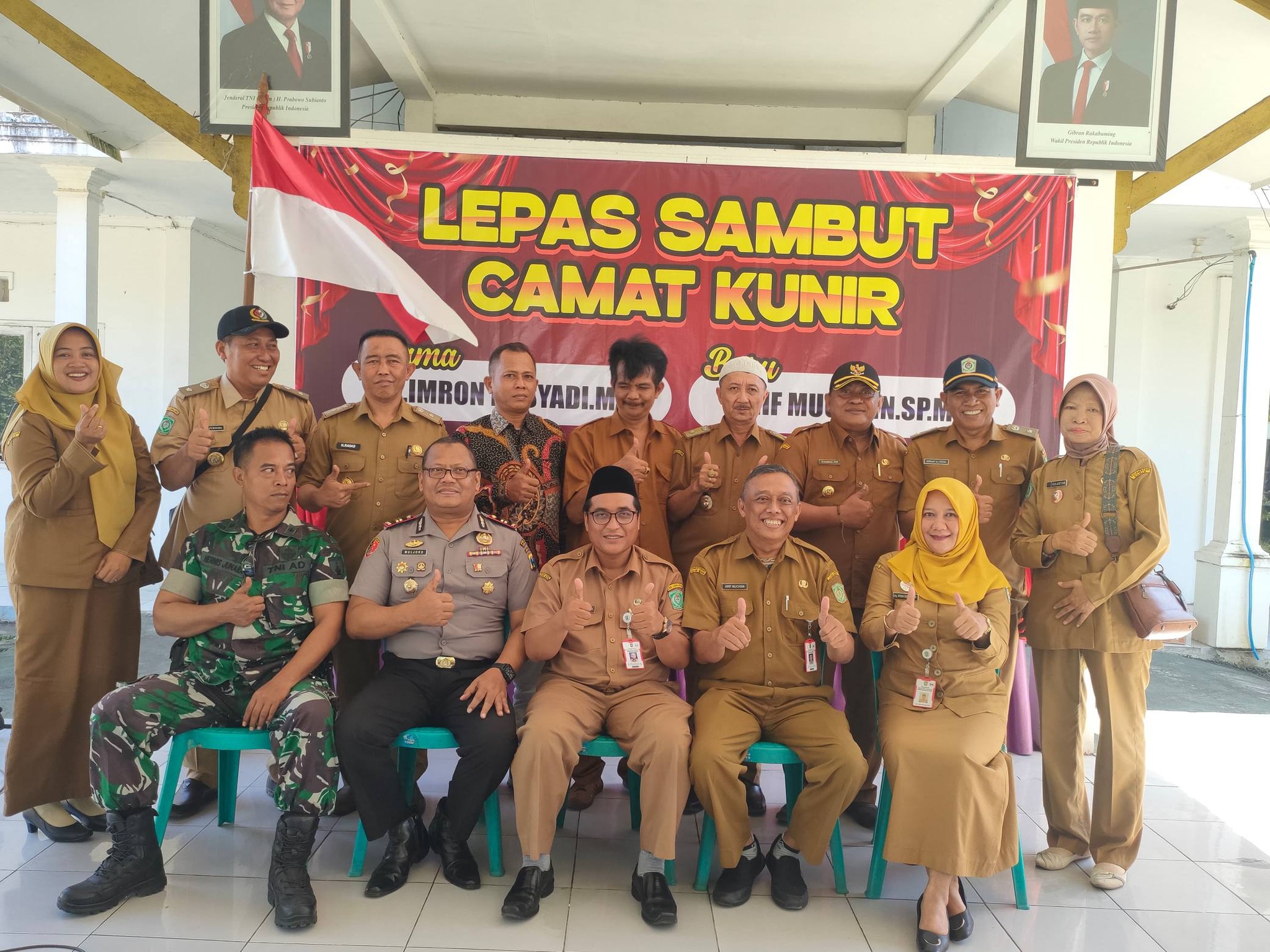 Pisah Sambut Camat Kunir: Estafet Kepemimpinan demi Kemajuan Wilayah
