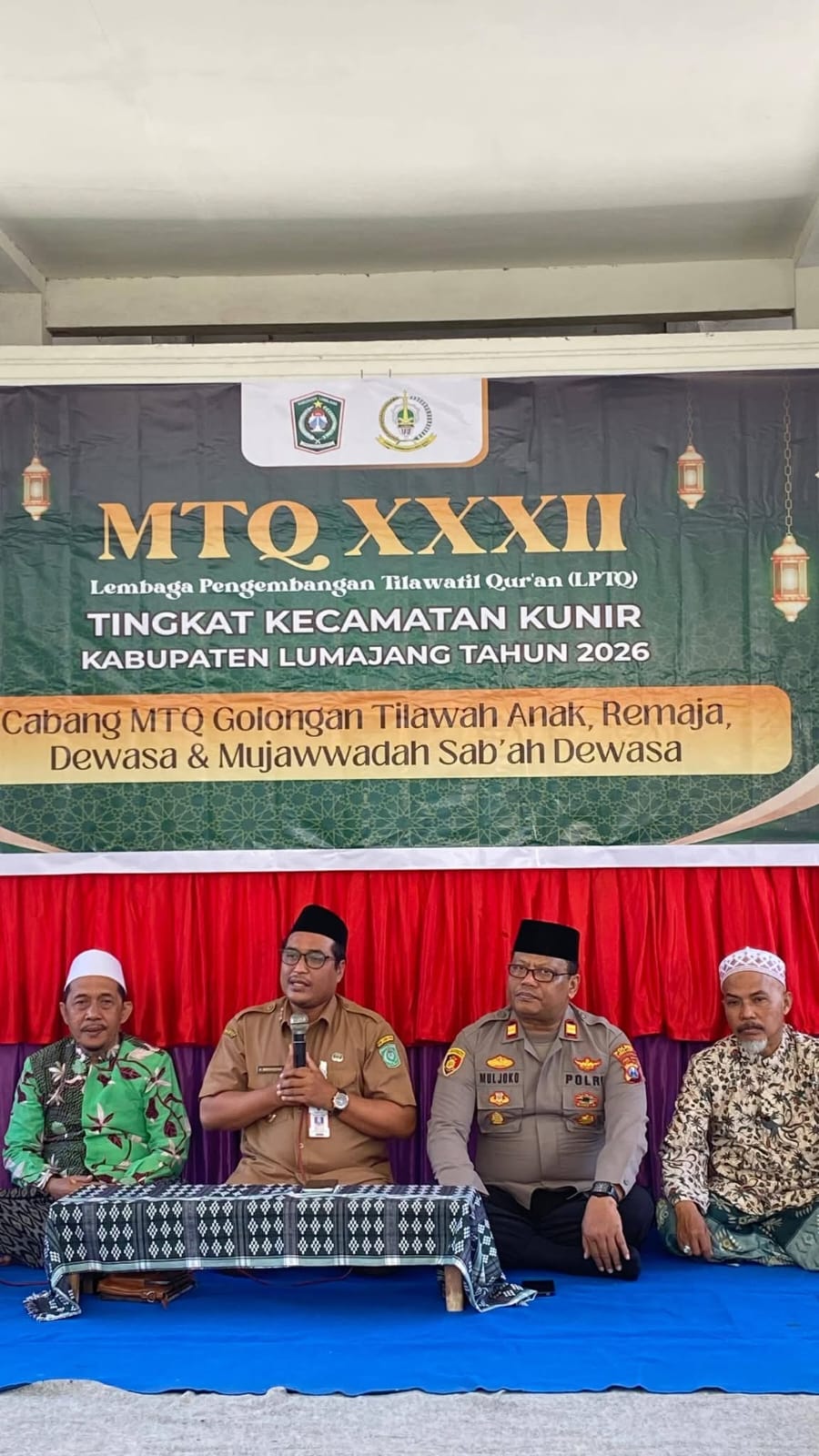 Semarak MTQ ke-32 Kecamatan Kunir Tahun 2026: Membumikan Al-Qur'an untuk Generasi Berakhlak Mulia