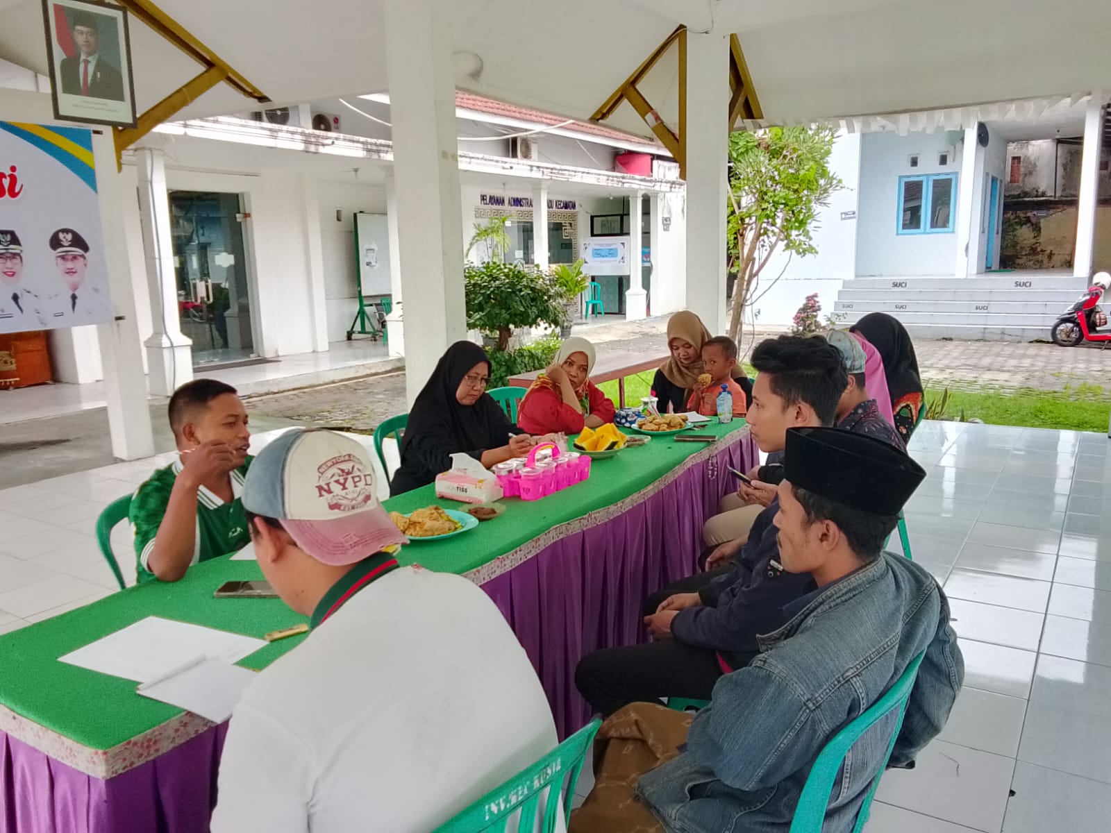 OPTIMALKAN PELAYANAN ADMINDUK, KECAMATAN KUNIR GELAR KOORDINASI DAN MONEV BERSAMA OPERATOR TUNTAS DE